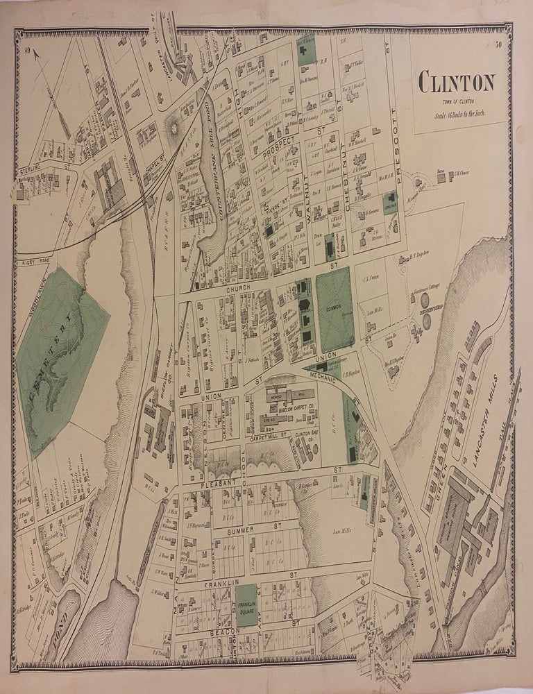 Item #303118 Clinton. Frederick W. BEERS.