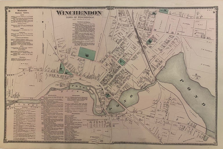 Item #303129 Winchendon. Frederick W. BEERS.