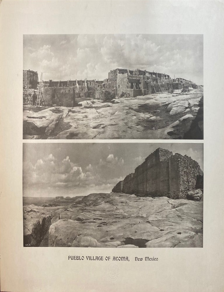 Item #303291 Pueblo Village of Acoma, New Mexico. Henry Mason BAUM.