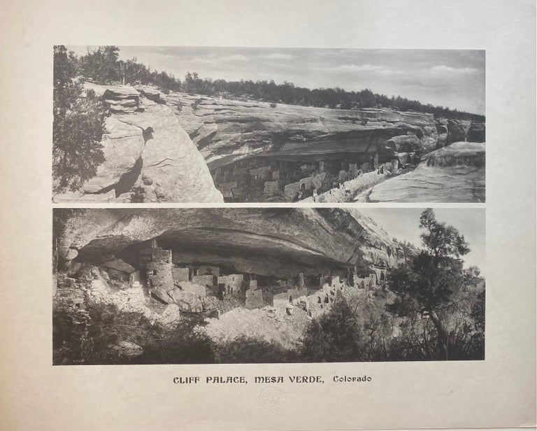 Item #303404 Cliff Palace, Mesa Verde, Colorado. Henry Mason BAUM.