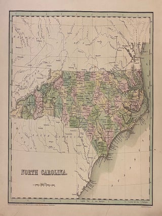 Item #303624 North Carolina. Thomas Gamaliel BRADFORD