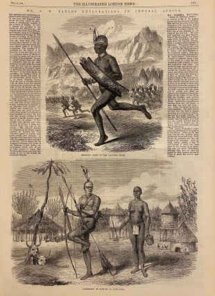 Item #303648 Mr. S.W. Baker's Exploration in Central Africa. The Illustrated London News