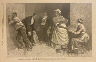 Item #303811 The Art of Palmistry in the Kitchen of a Virginia Hostelry. HARPER'S WEEKLY