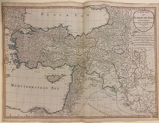 Item #304236 A New Map of Turkey in Asia. Jean Baptiste Bourguignon D'ANVILLE