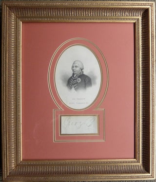 Item #304266 Oversize Signature, "George R." GEORGE III