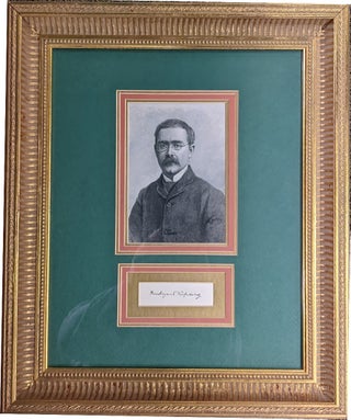 Item #304279 Signature, "Rudyard Kipling" Rudyard KIPLING