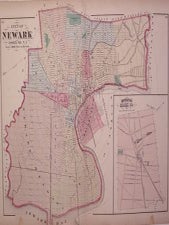 Item #304690 City of Newark. F. W. BEERS, CO
