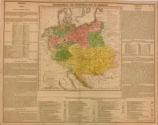 Geographical, Statistical, and Historical Map of Germany