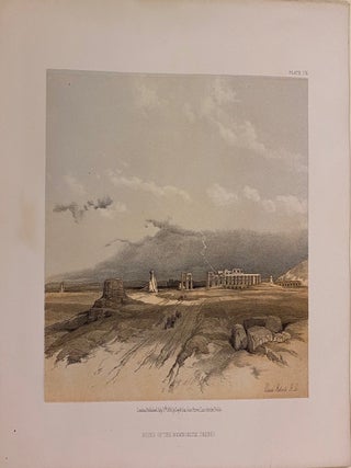 Item #304997 Ruins of the Memnonium, Thebes. David ROBERTS