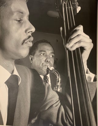 Portrait of Charlie Parker and Tommy Potter, Three Deuces, New York, N.Y., ca. Aug. 1947