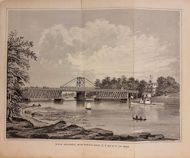 Item #305580 New Bridge, Macomb's Dam, NY Built in 1861. D. T. VALENTINE, David Thomas.