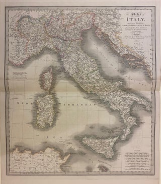 Item #305797 The States of Italy with their Islands, Corsica, Sardinia, Sicily, & Malta. James WYLD