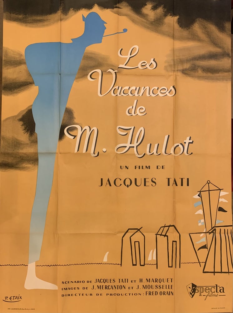 Item #307646 Les Vances De Monsieur Hulot. Pierre ETAIX.