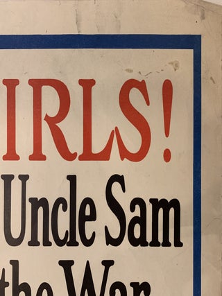 Boys and Girls! You can Help your Uncle Sam Win the War Save your Quarters Buy War Savings Stamps