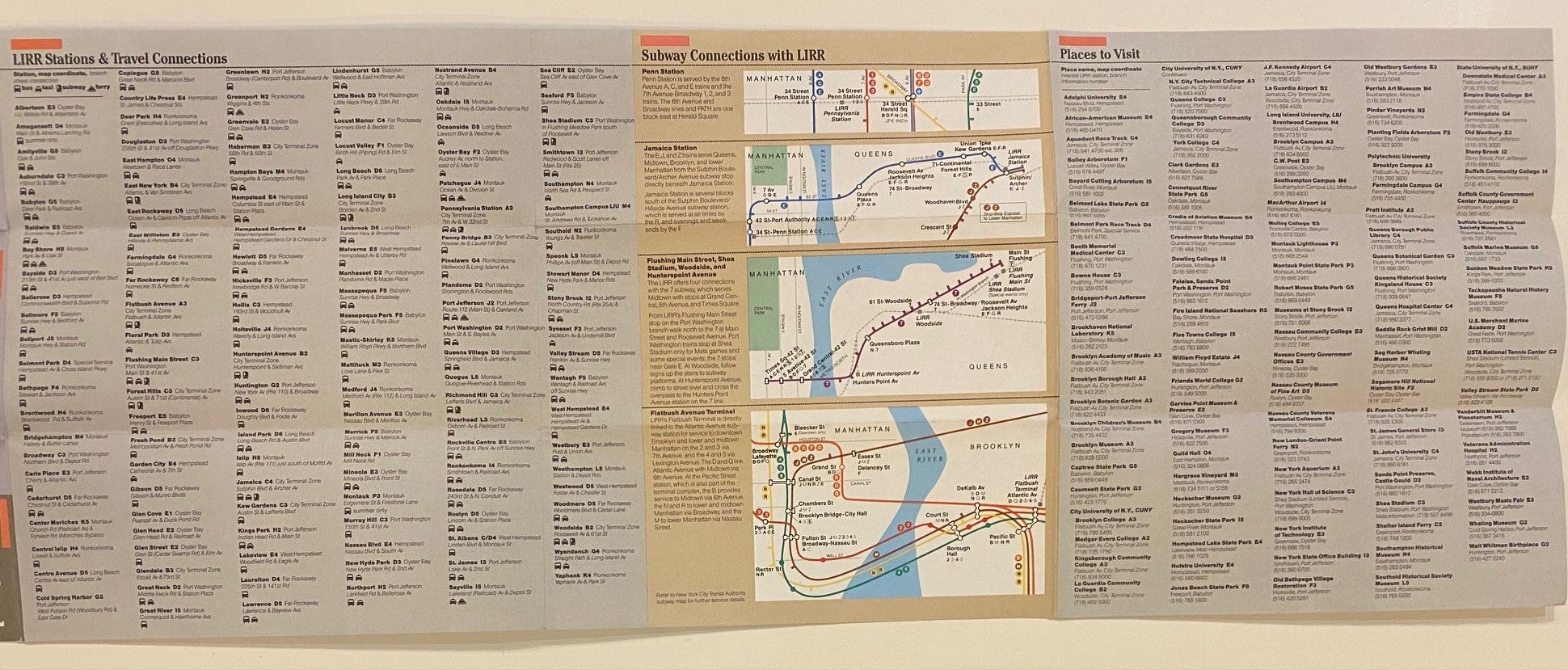 Long Island Rail Road Map Metropolitan Transit Authority