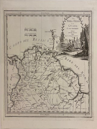 Item #308948 La Terra Ferma e La Guiana co Suoi Dipartimenti. Giovanni Maria CASSINI