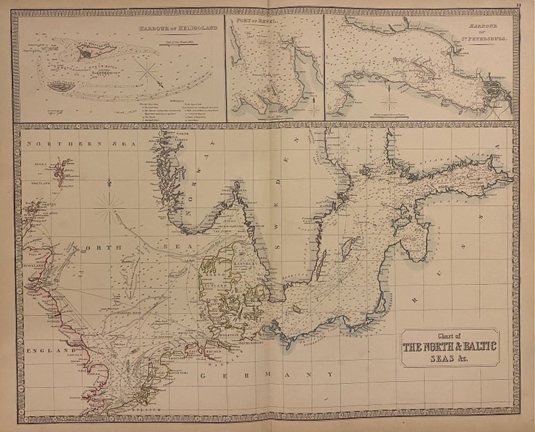 Item #309364 Chart of the North & Baltic Seas &c. John THOMSON.