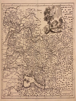 Item #309507 Carta geografica del Territorio Bresciano. Giovanni Battista ALBRIZZI