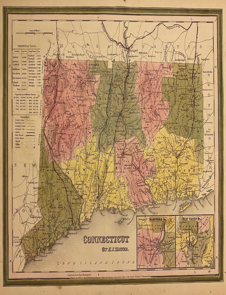 Item #310275 Connecticut. H. S TANNER.