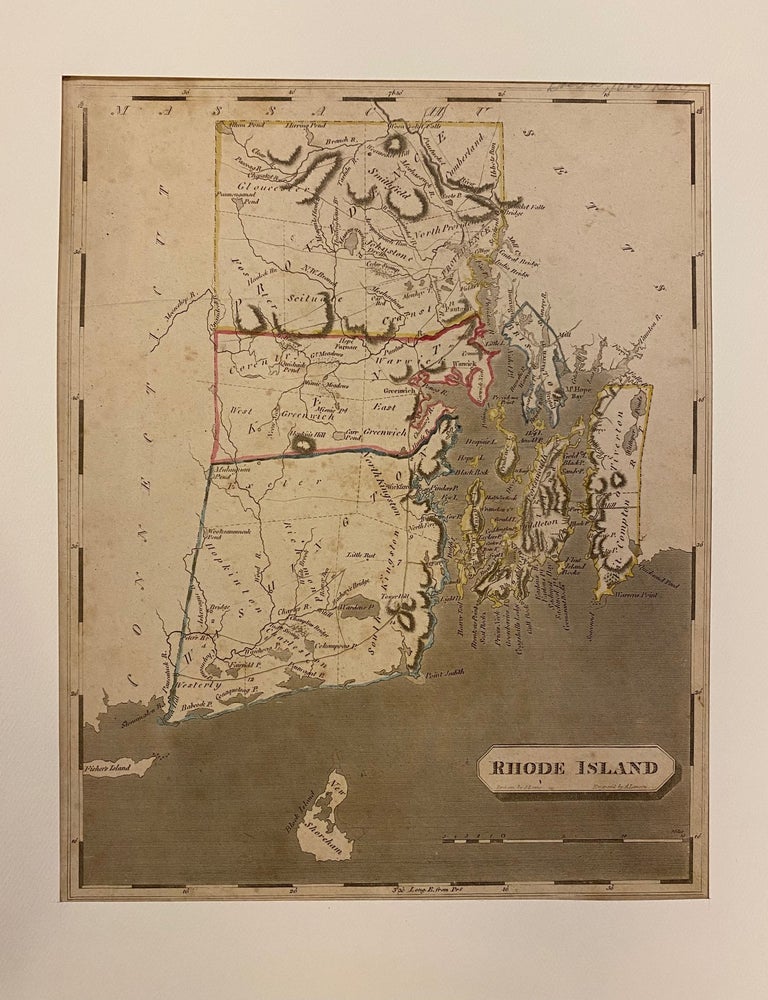Item #310283 Rhode Island. Samuel LEWIS.