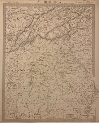 Item #310353 North America Sheet XII. Georgia with Parts of North & South Carolina, Tennessee,...