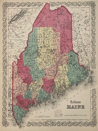 Item #310392 Colton's Maine. J. H COLTON