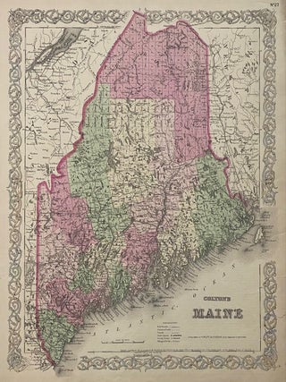 Item #310411 Colton's Maine. J. H COLTON