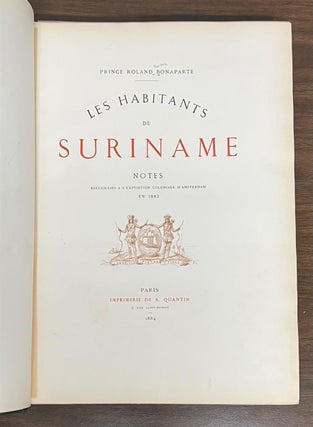 Les Habitants de Suriname.