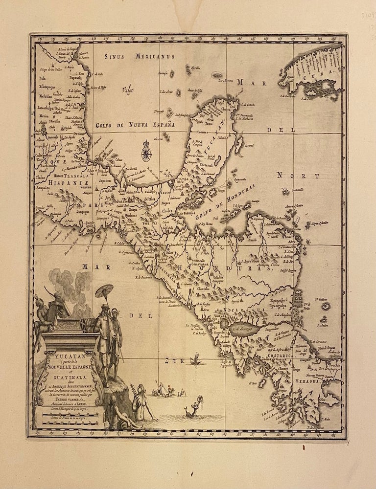 Item #310937 Yucatan (partie de la Nouvelle Espagne), et Guatimala. Pierre VAN DER AA.