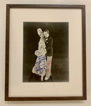 Item #311317 Signed Photograph. Fred ASTAIRE, Ginger ROGERS