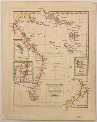 Item #311453 New South Wales, New Zealand New Hebrides and the Islands adjacent. Robert WILKINSON