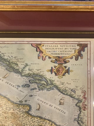Italiae Novissima Descriptio Auctore Jacobo Cataldo Pedemontano