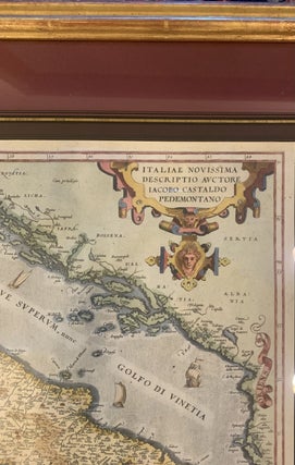 Italiae Novissima Descriptio Auctore Jacobo Cataldo Pedemontano
