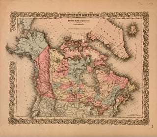 Item #311797 Northern America; British, Russian & Danish Possession in North America. J. H. COLTON