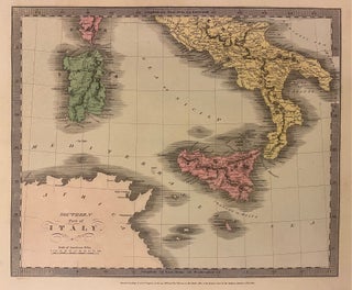 Item #311807 Southern Part of Italy. David H. BURR