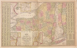 Item #312188 Map of the State of New York compiled from the latest authorities. COWPERTHWAIT...