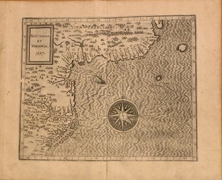 Item #312190 Norumbega et Virginia; 1597 Important first state map of the East Coast of North...