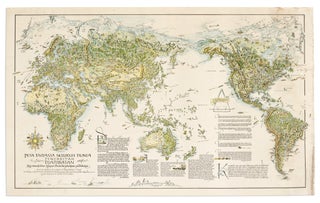 Item #312325 Peta Tamasia Seluruh Dunia - Jang Menundjukkan Kekajaan Dunia dan Pekerdjaan...