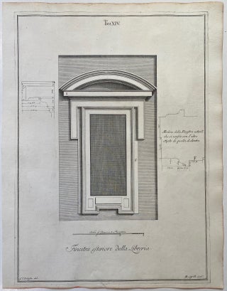 Item #312483 Finestra del secondo ordine. Giuseppi Ignazio ROSSI