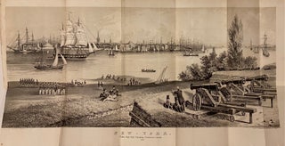 Item #312634 New-York. Taken from Fort Columbus, Governors Island, 1816. D. T. VALENTINE, David...