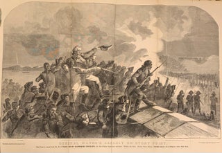Item #312642 General Wayne's Assault on Stony Point. Leslie's Weekly