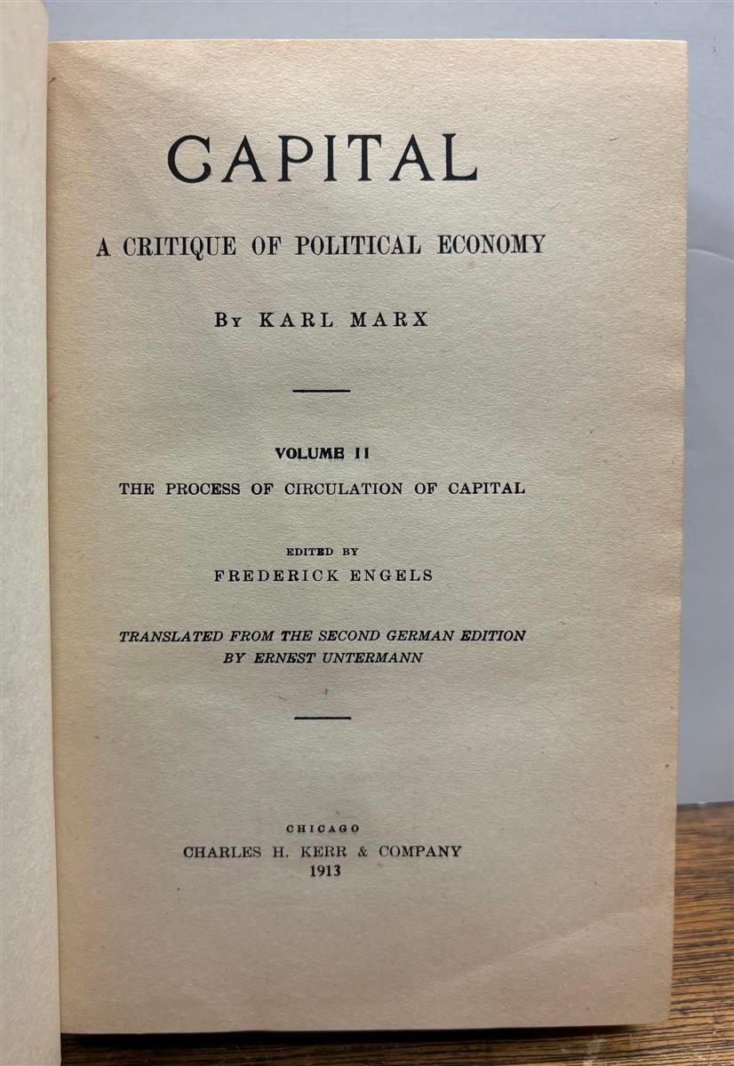 Capital: A Critique of Political Economy | Karl MARX