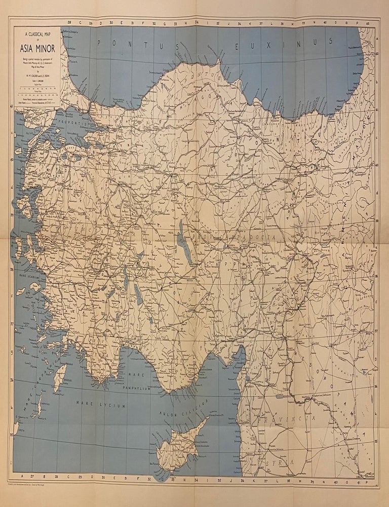 Item #312870 A Classical Map of Asia Minor. Mary GOUGH.