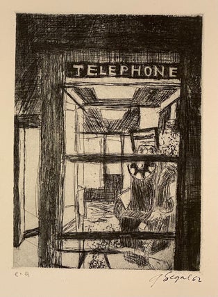 Item #313138 Telephone (Plate 15). George SEGAL