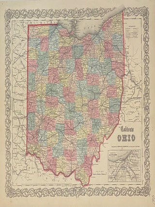 Item #313466 Colton's Ohio. J. H COLTON