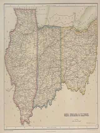 Item #313483 Ohio, Indiana & Illinois. A. BLACK, C