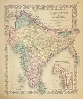 Item #313505 Hindostan or British India. J. H. COLTON