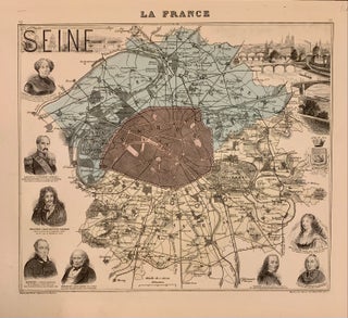 Item #313575 Seine; (19th Century Paris overview). J. MIGEON