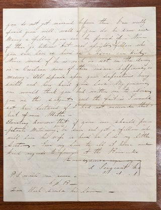 Autograph Letter Signed with initials