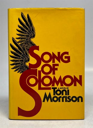 Item #314115 Song of Solomon. Toni MORRISON